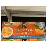 Mandarin oranges 24 cups
