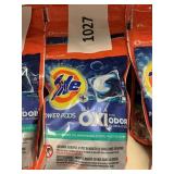Tide power pods 4 bags Oxi