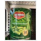 Del Monte fancy cut green beans 101 oz