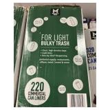220 Commercial can liners 50 gal