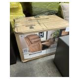 Cooper Coll leather dual power recliner