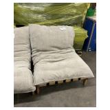 MCM tan lounge chair