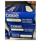 Dixie dry wax paper 3-500 sheets