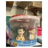 5-pc Bath squirter bucket set