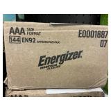 Energizer AAA 144 batteries