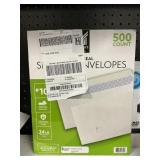 Peel & seal envelopes 500ct