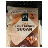 Cane light brown sugar 7lb