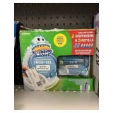 Scrubbing Bubbles toilet cleaning stamp