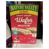 Nature Valley wafer bars strawberry 20 bars