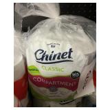 Chinet compartment plates 165 ct