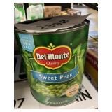 Del Monte sweet peas 105 oz