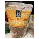 Whole almonds 48 oz