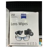 Zeiss lens wipes 250ct
