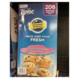 Ziploc 208 storage gallon bags