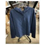 Lands End quilted pullover XL