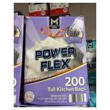 Power Flex 200 tall kitchen bags-lavender