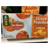 Del Monte sliced peaches 6 cans