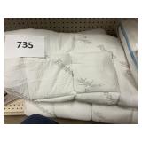 Bamboo mattress topper- Unknown size