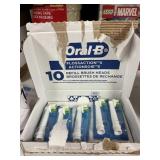 Oral-B flossactionX 10 refill brush heads
