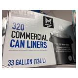 320 Commercial can liners