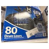 Power Guard drum liners 80 ct