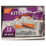 Kirkland 13 gal 200 bags