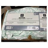 Cotton 6-pc sheet set Full