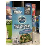 Ziploc 160 freezer half gallon bags