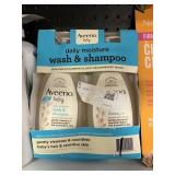 Aveeno baby wash n shampoo 2-36 fl oz