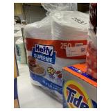 Hefty lunch plates 250ct