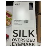 Nigh silk oversized mask