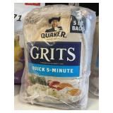 Quaker grits 3-5lb bags