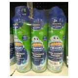Scrubbling Bubbles mega shower foamer 3 cans