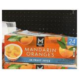 Mandarin oranges 24 cups