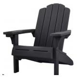 Keter black adirondack chair
