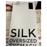 Silk oversized eye mask