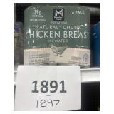 Chicken breast in water 6-12.5 oz