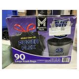 Power Flex 90 large trash bags