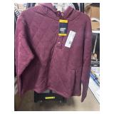 Lands End quilted pullover M