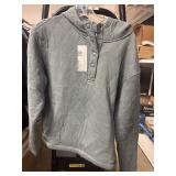 Lands End quilted pullover M