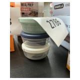 Snap Lock 3 pc container & lid sets