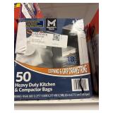 50 ct HD kitchen & compact bags