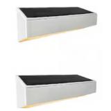 Deck impressions solar gutter lights 2 pk