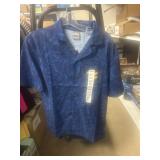 WVU short sleeve button down S