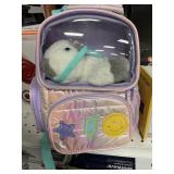 Kids cat in backpack