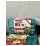 Goodcook meal prep containers & lid 10 pack