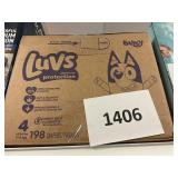 Luvs 198 diapers size 4