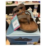 Mt Sole leather sandal size 8