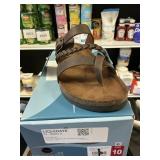 Mt Sole leather sandal size 10