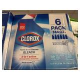 Clorox toilet bowl cleaner 6 pack